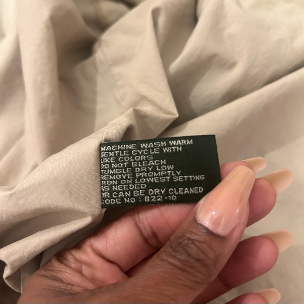 Weatherproof Jacket Full Zip Men's Size Small Olive Green Vintage - Picture 5 of 10